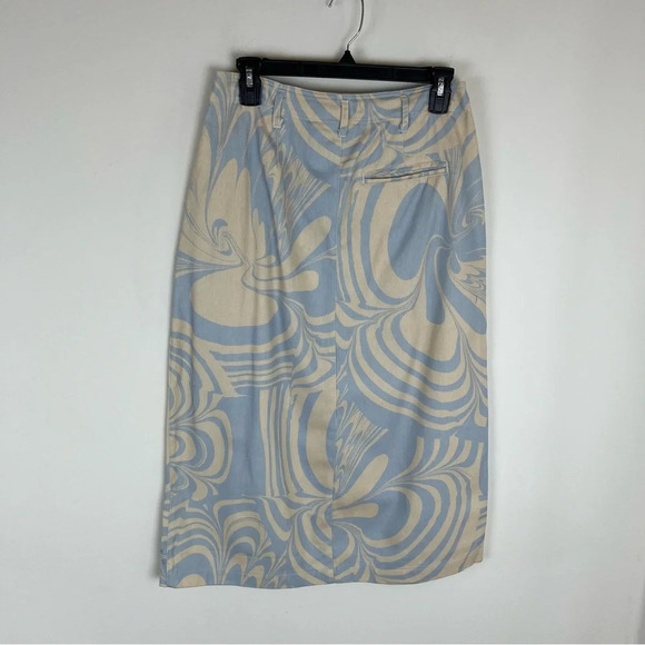 NWT Untitled in Motion Kandran Midi Skirt Nuva Sky - Picture 5 of 8